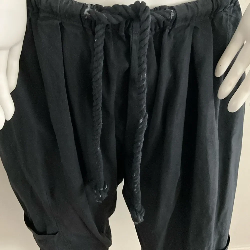 Free People Kahlani Harem Pants Black XS